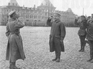 Лев Троцкий на военном параде